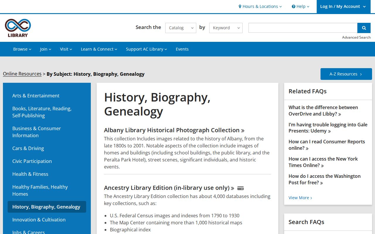 Newark city directory genealogy collections at Alameda County Library
