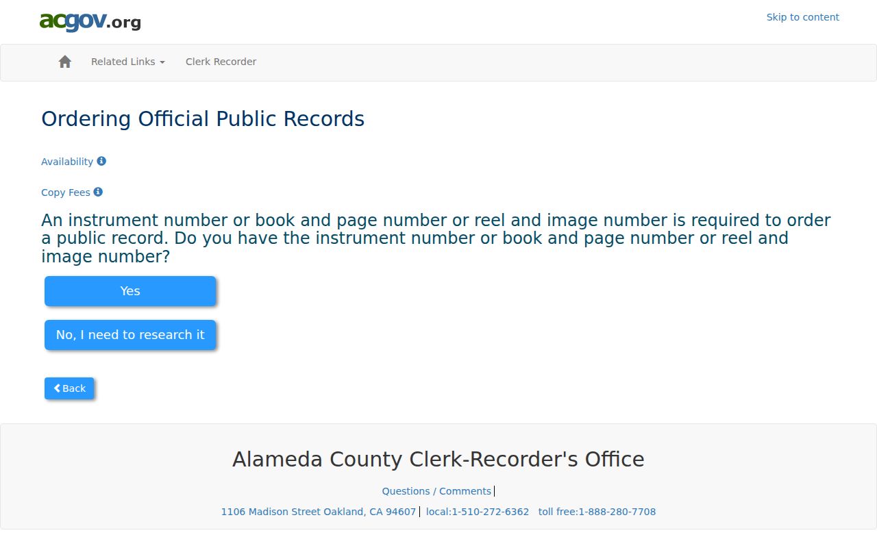 Newark previous residents Alameda official public records index
