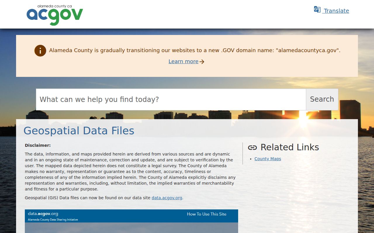 Newark street directory Alameda parcel GIS viewer
